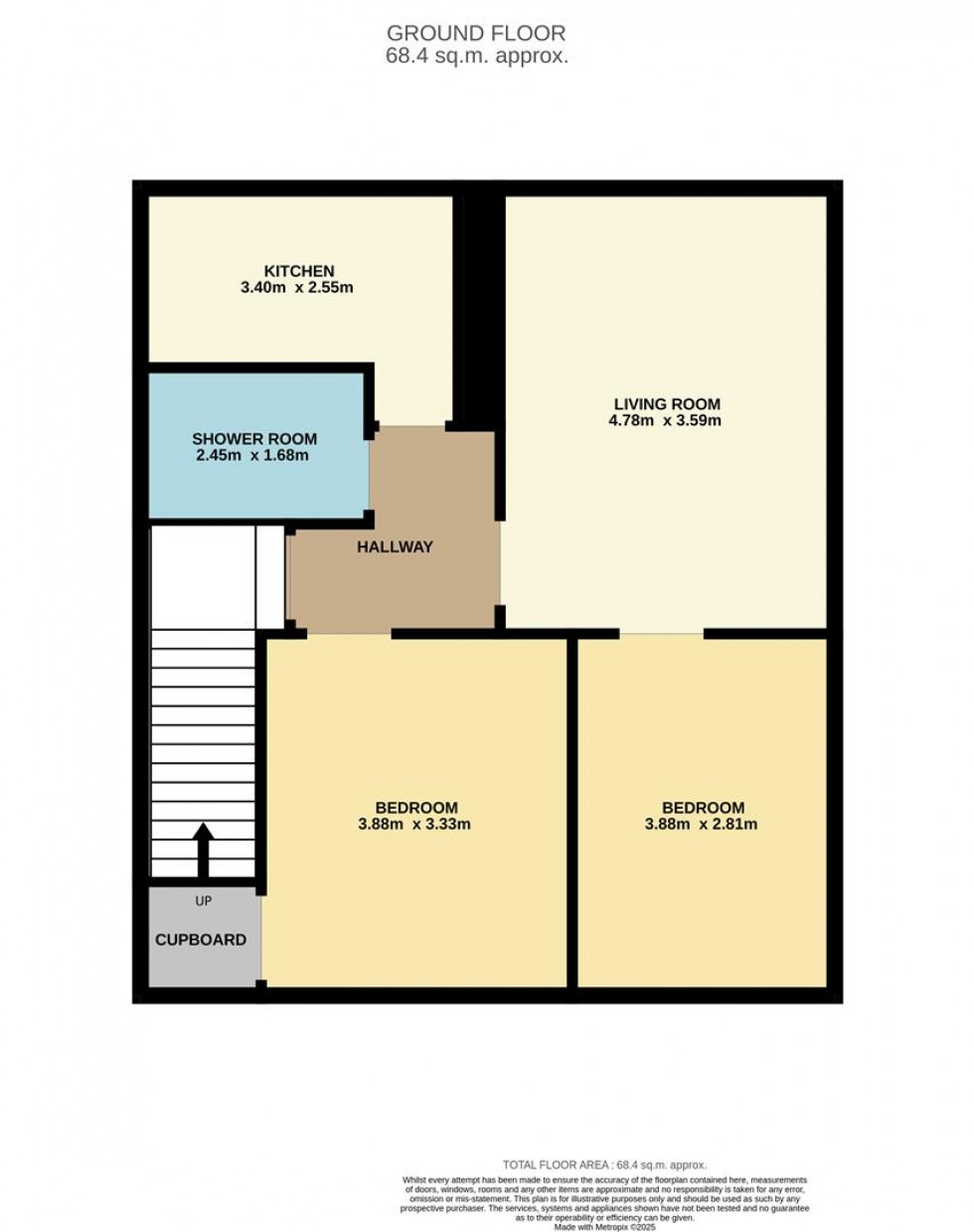 Floorplan for Main Street, Invergowrie, Dundee