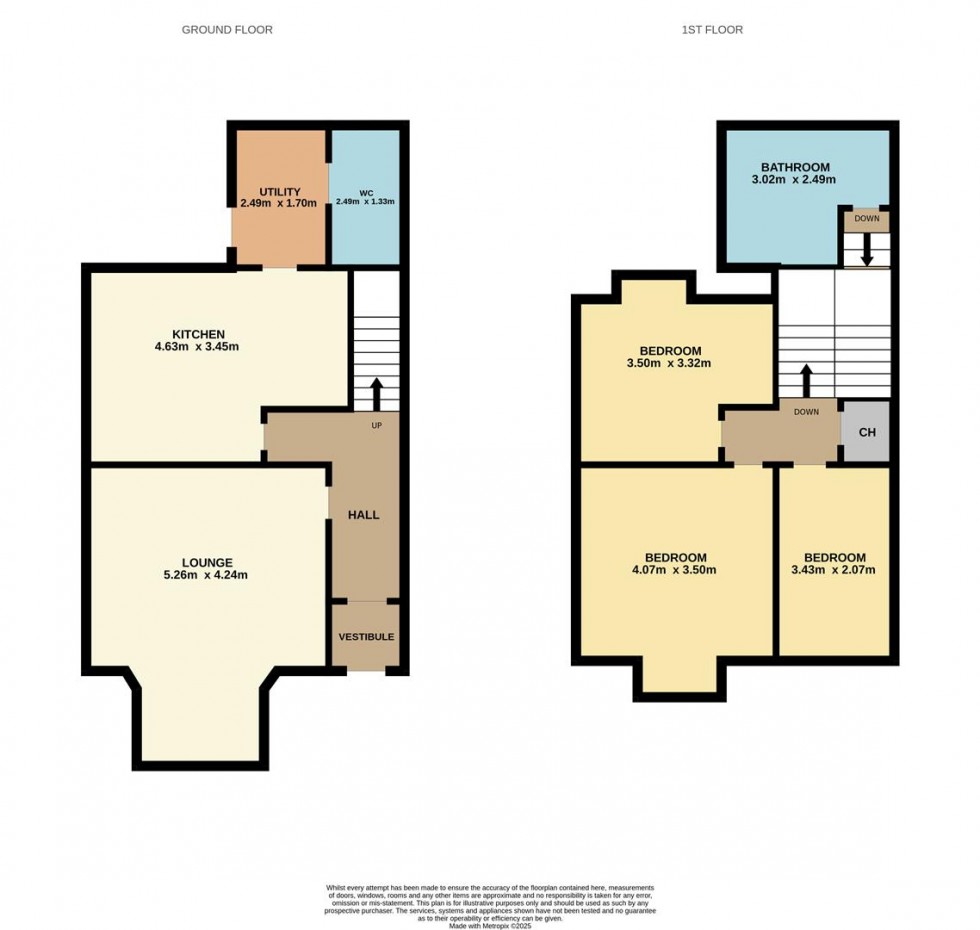 Floorplan for Brook Street, Monifieth, Dundee