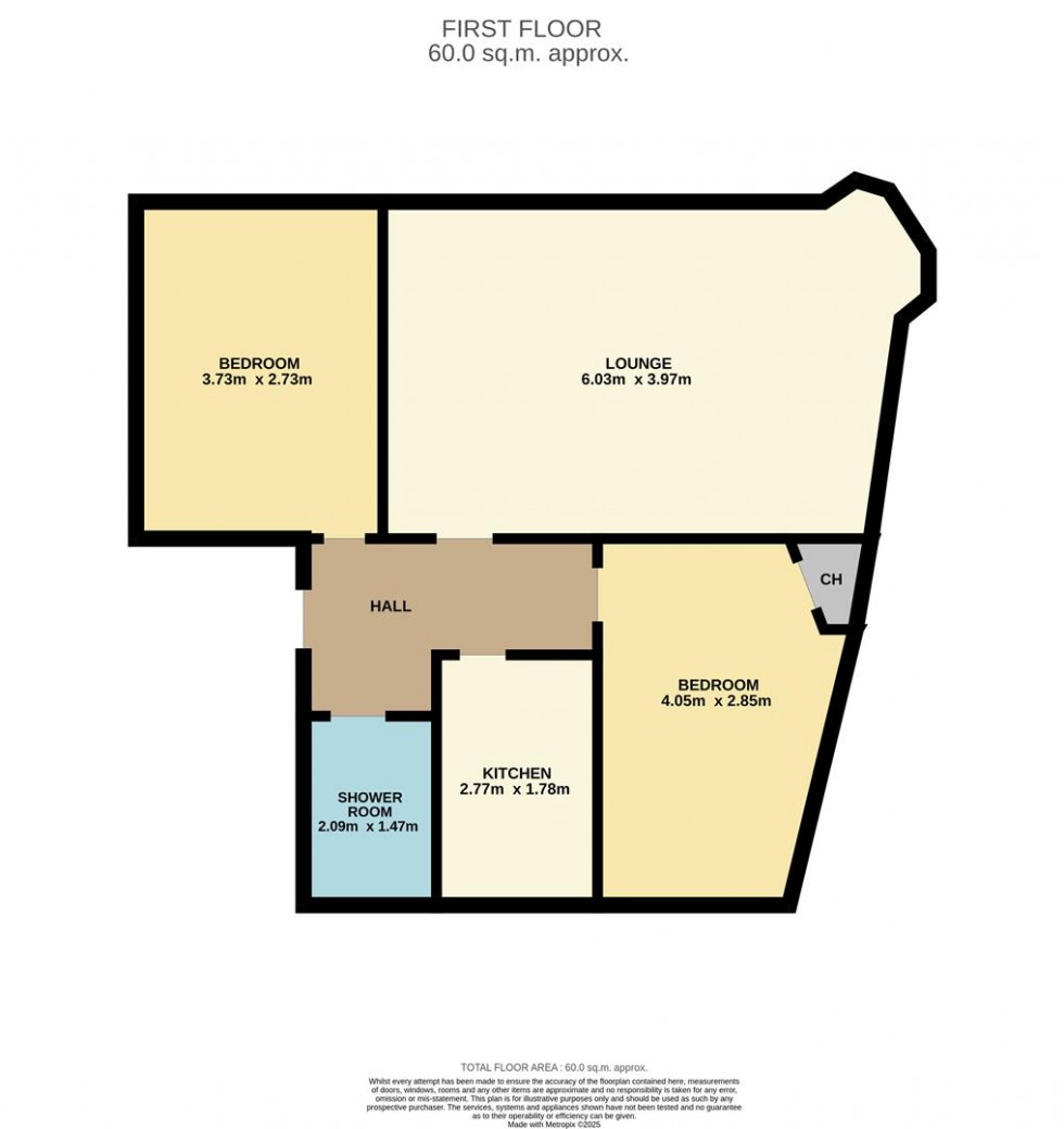 Floorplan for Strathmartine Road, Dundee