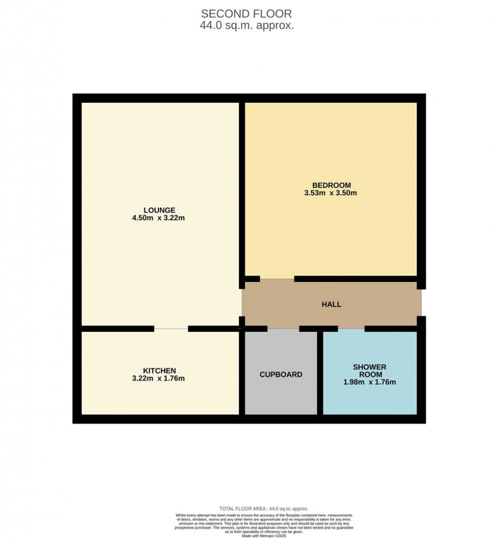 Floorplan for Dunkeld Place, Dundee
