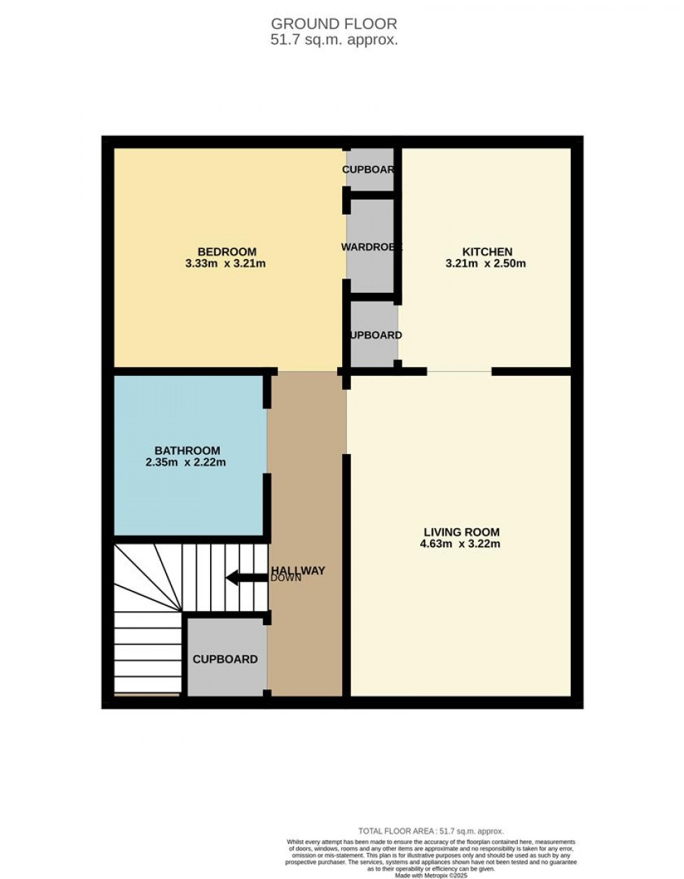 Floorplan for Gullane Place, Dundee