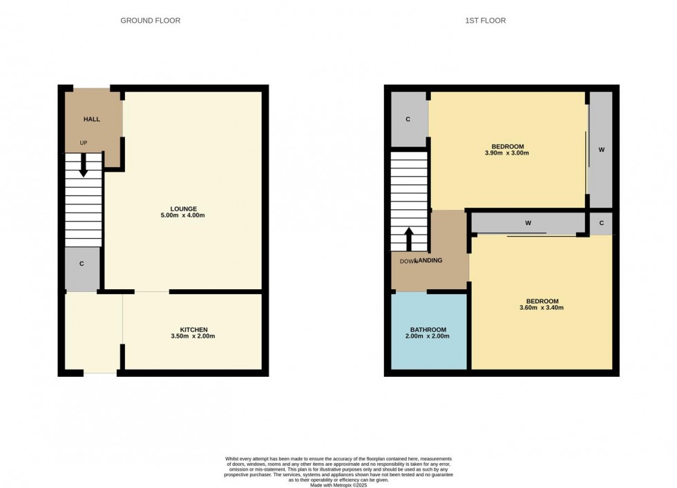 Floorplan for St. Ninian Terrace, Dundee