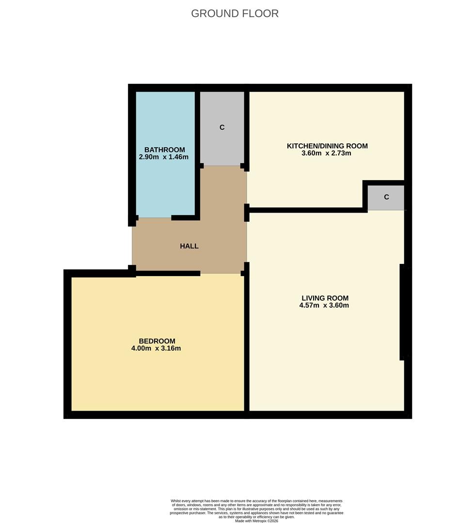 Floorplan for Moncur Crescent, Dundee