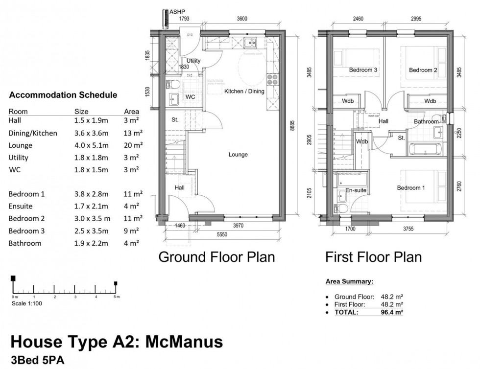 Floorplan for Plot 19 Tranent Grove, Dundee