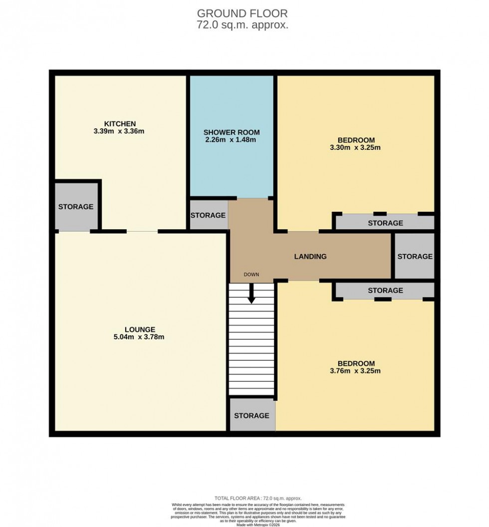 Floorplan for Mortimer Street, Dundee