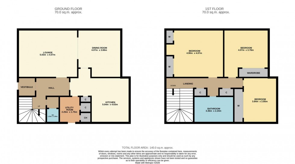 Floorplan for Marchfield Crescent, Dundee