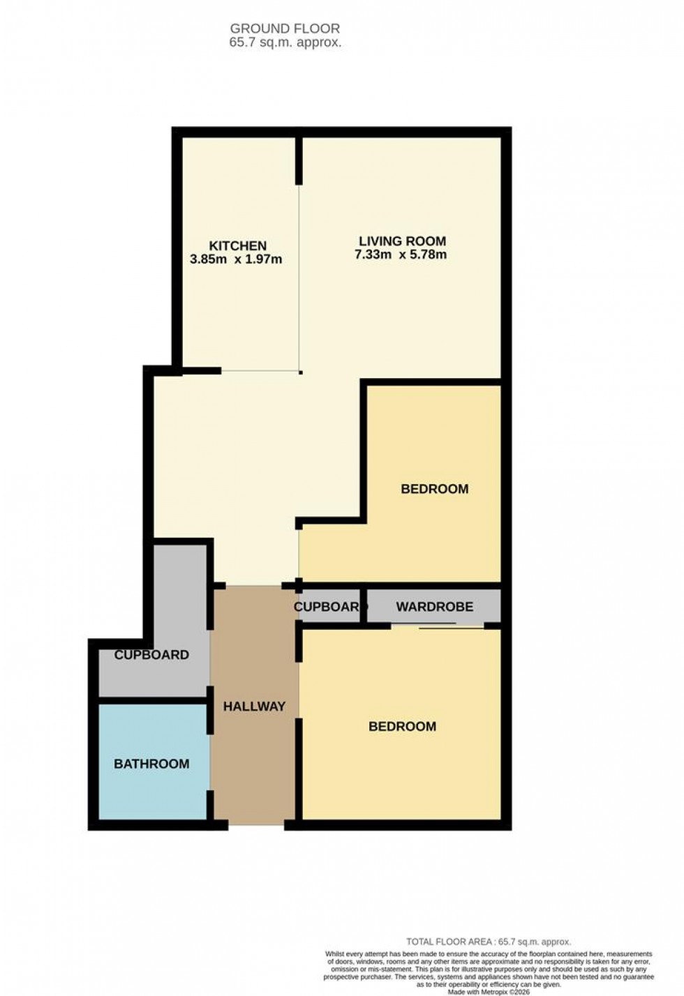 Floorplan for Glenagnes Road, Dundee