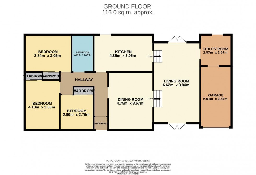 Floorplan for Tealing, Dundee