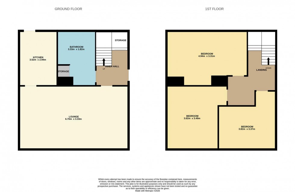 Floorplan for St. Kilda Terrace, Dundee