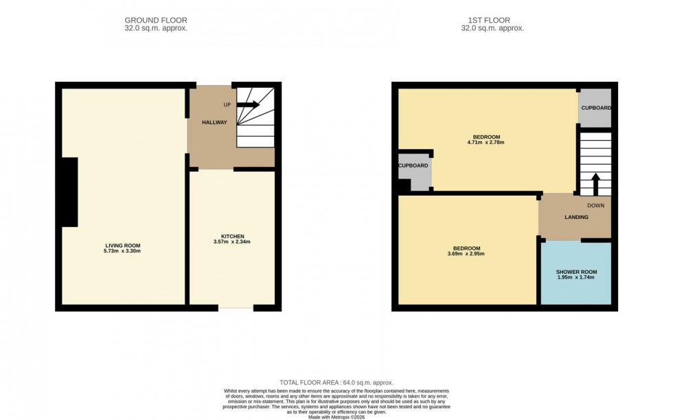 Floorplan for Charleston Street, Dundee