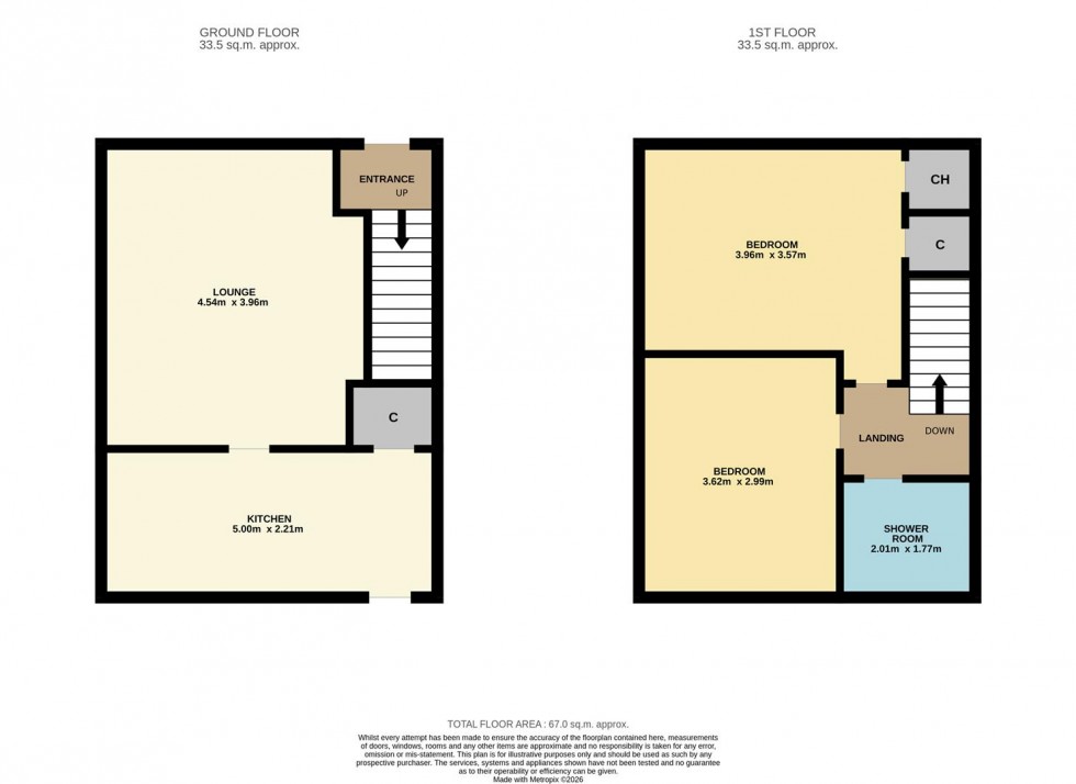Floorplan for Fintry Road, Dundee