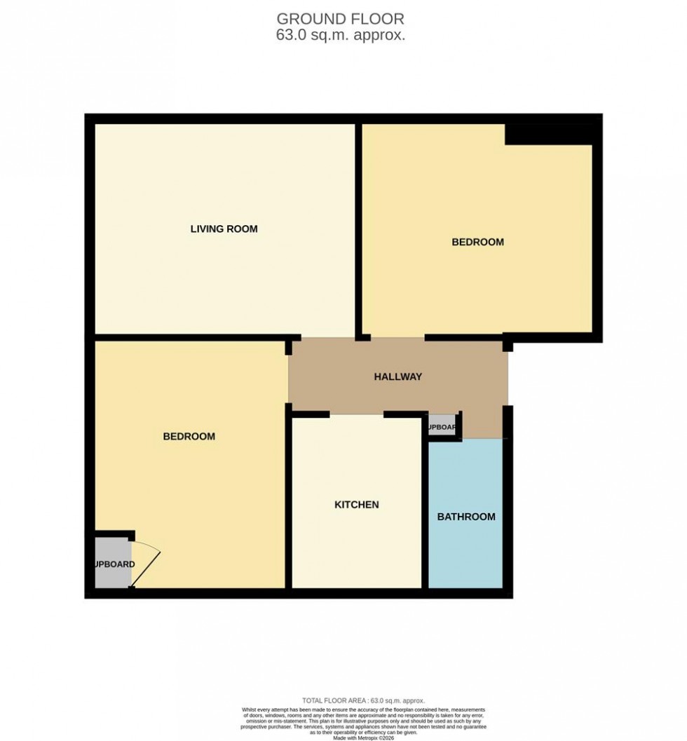 Floorplan for Marryat Terrace, Dundee