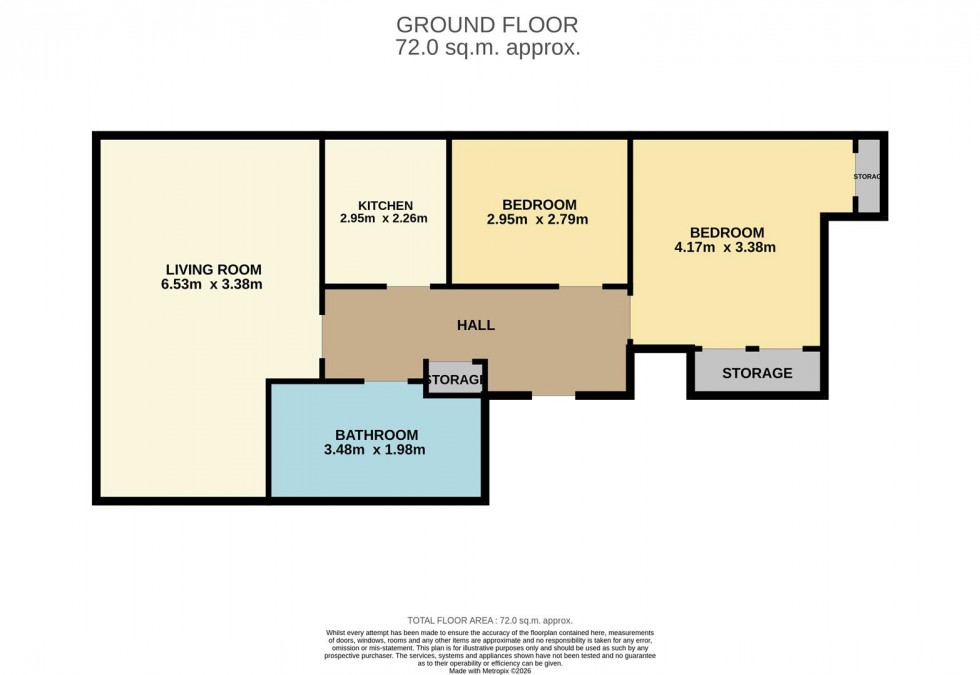 Floorplan for Pleasance Court, Dundee