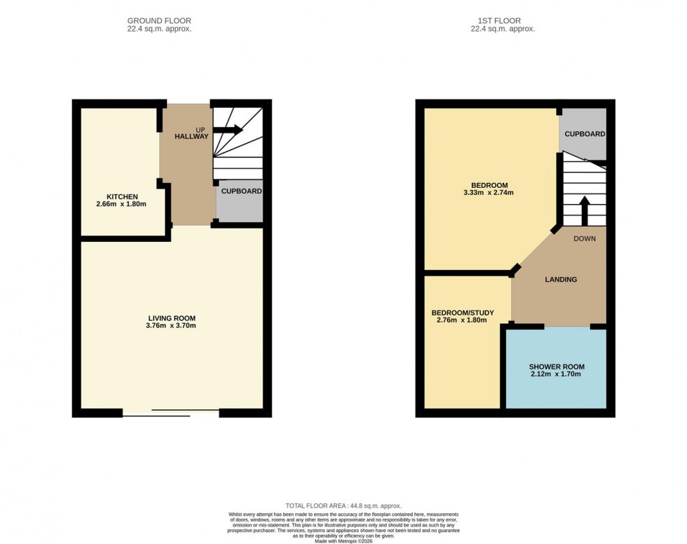Floorplan for Belltree Gardens, Broughty Ferry, Dundee