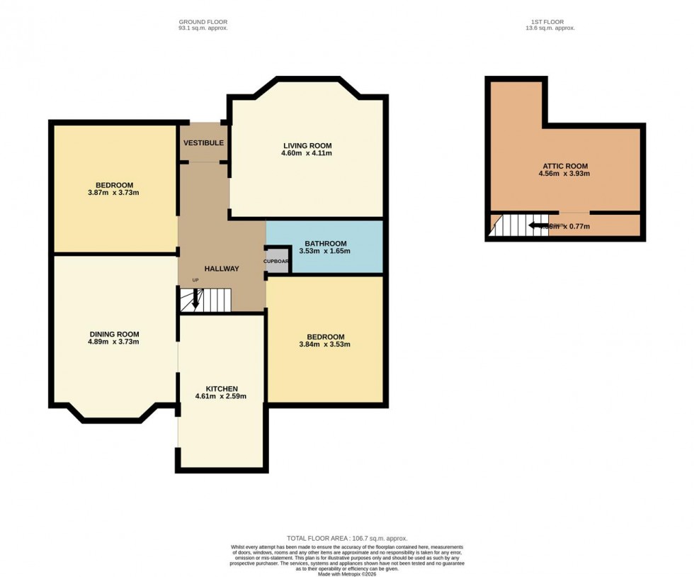 Floorplan for Harefield Avenue, Dundee