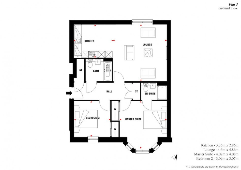 Floorplan for Panmure Street, Monifieth