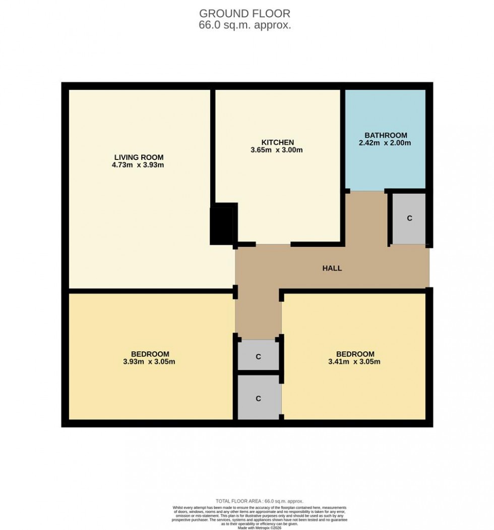 Floorplan for Keith Place, Dundee