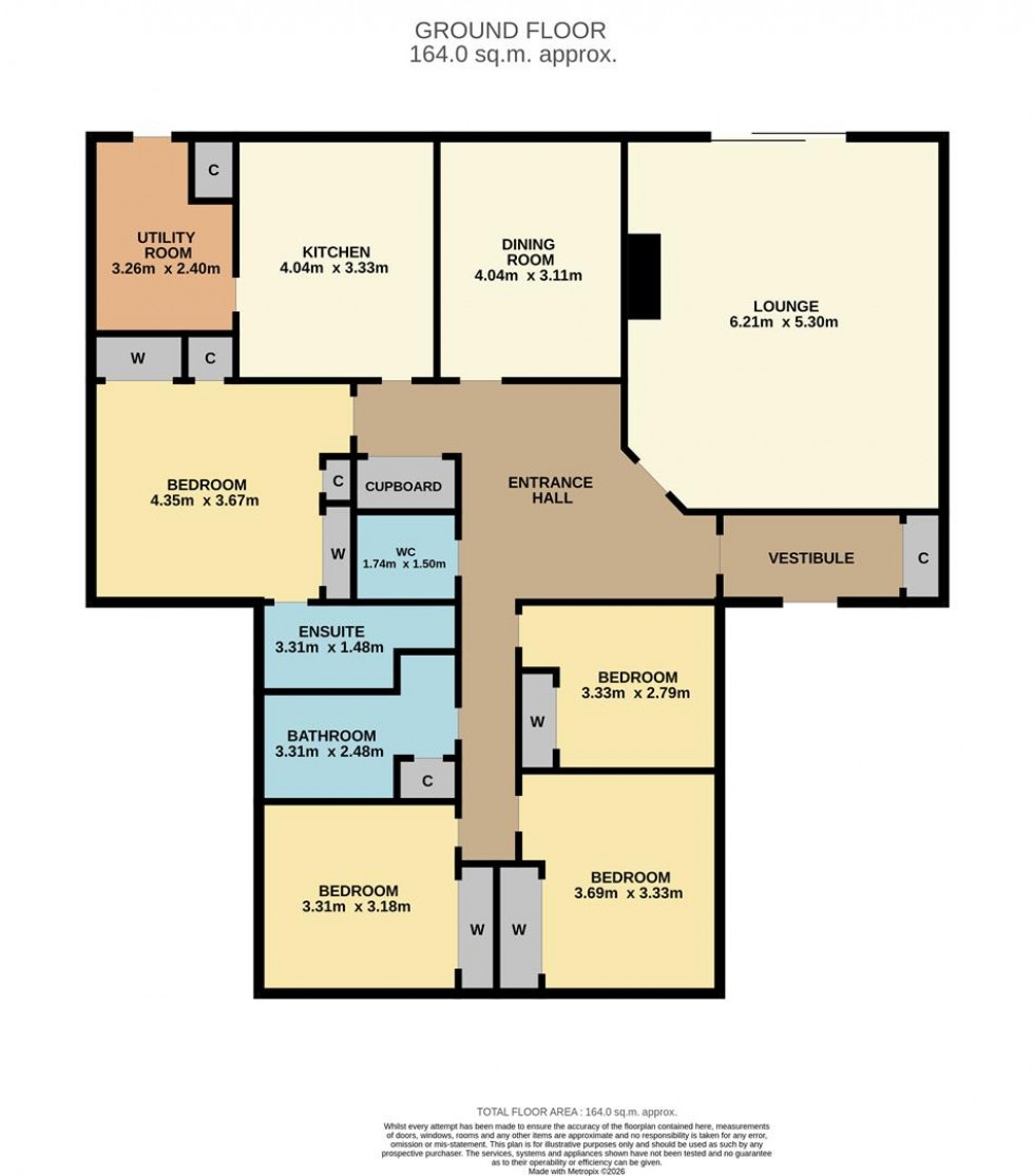 Floorplan for Alyth Road, Meigle, Blairgowrie
