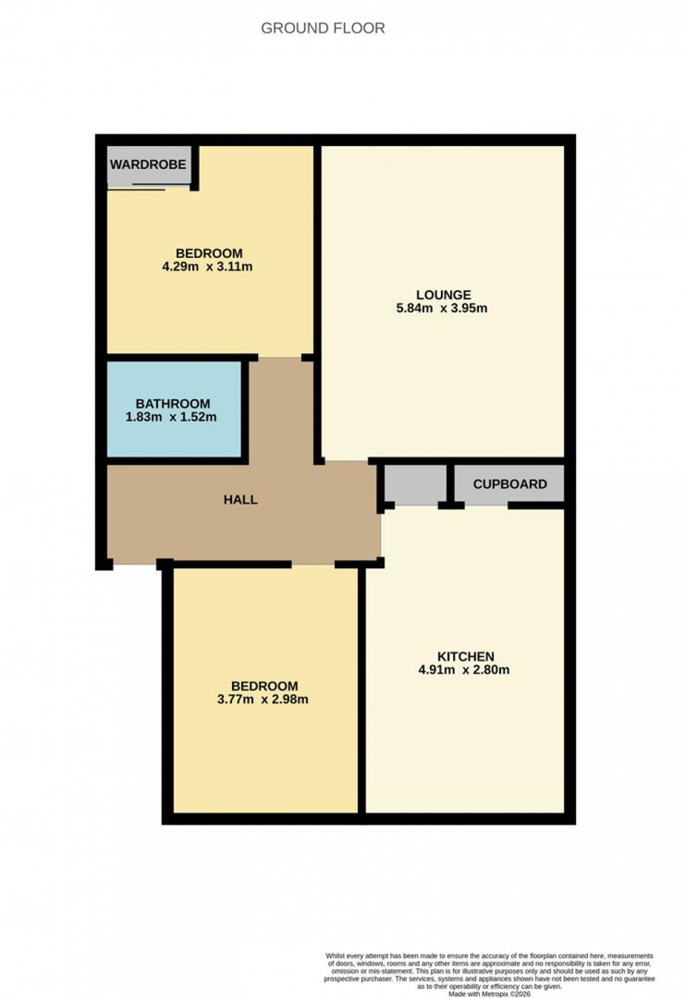 Floorplan for Hawkhill, Dundee