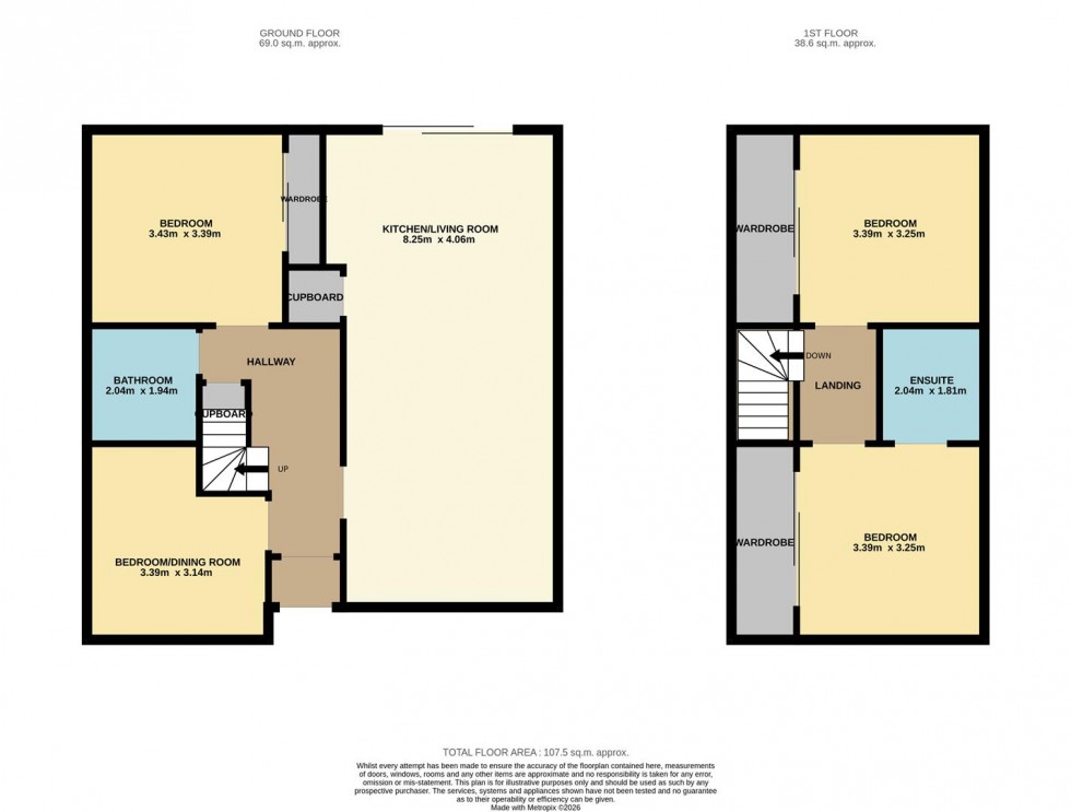 Floorplan for Strathbeg Place, Dudnee