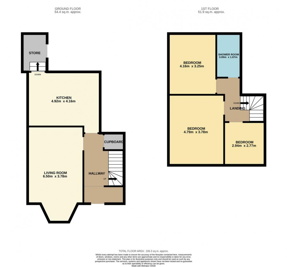Floorplan for Strathmartine Road, Dundee
