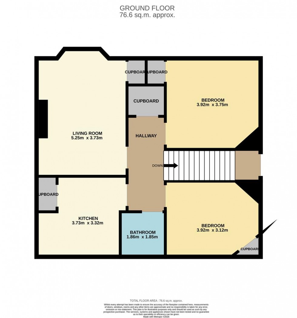Floorplan for Campbell Street, Dundee