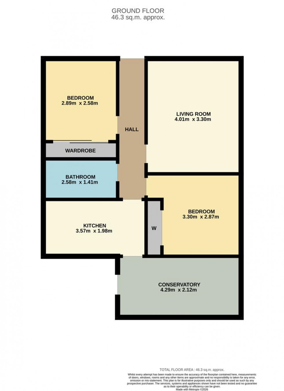Floorplan for Hawick Drive, Dundee