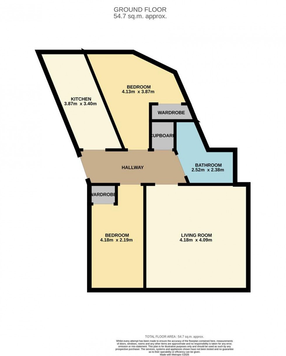 Floorplan for Dudhope Street, Dundee