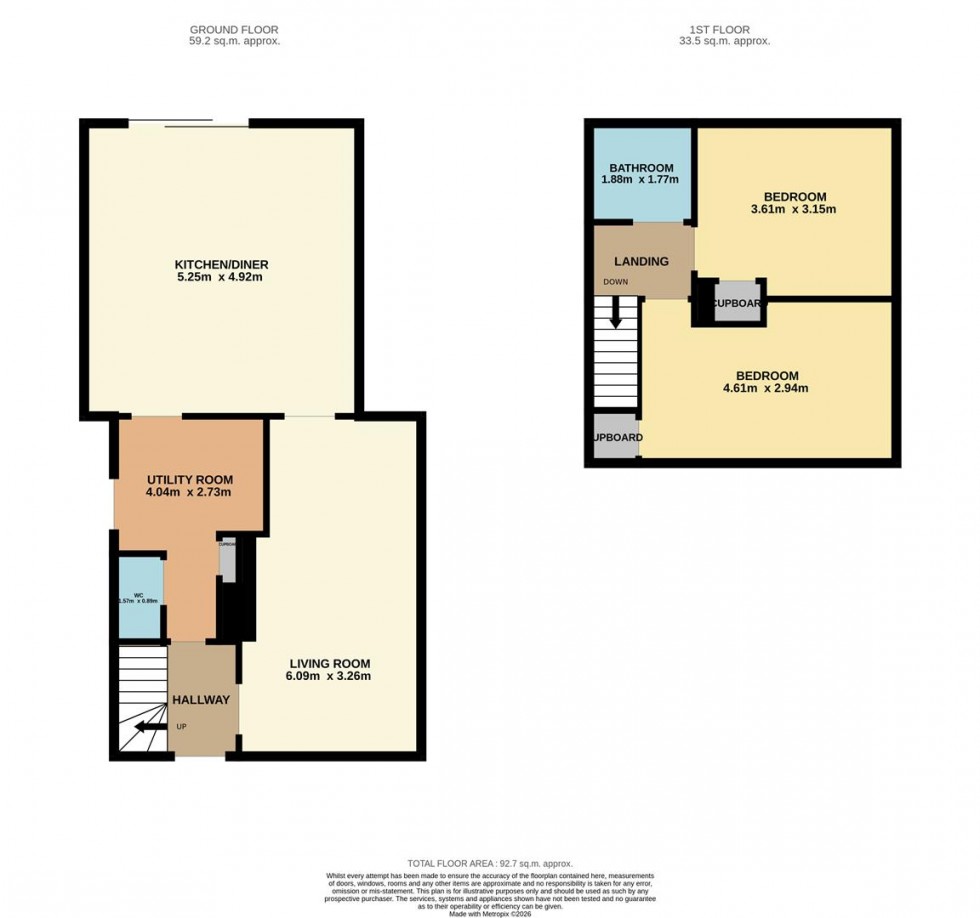 Floorplan for Huntly Road, Dundee