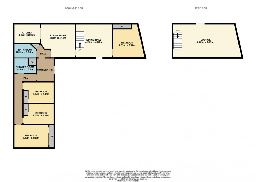 Floorplan for Drumsturdy Road, Newbigging, Monifieth