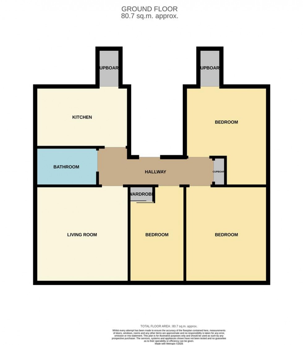 Floorplan for Constitution Street, Dundee