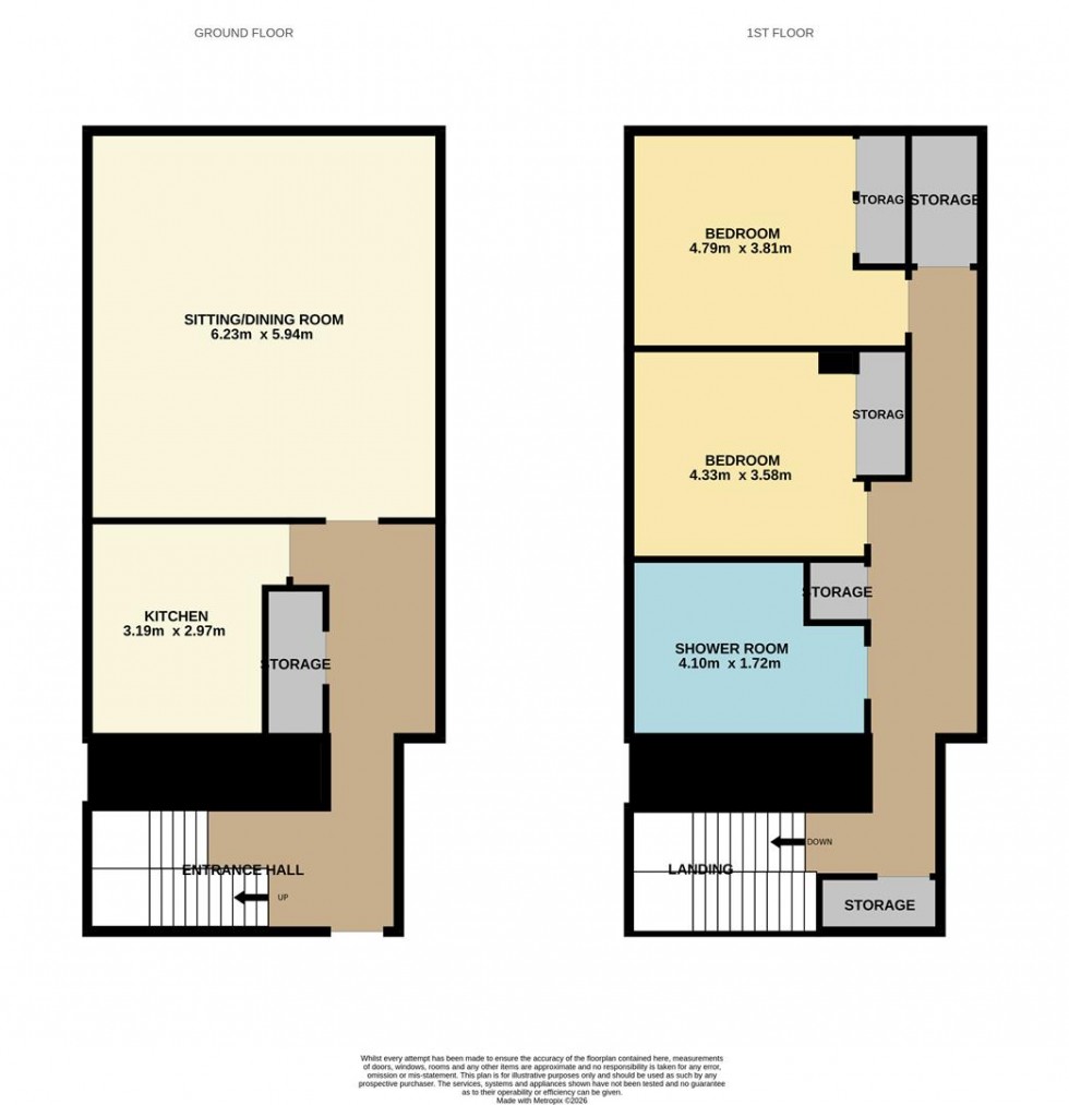 Floorplan for Trades Lane, Dundee