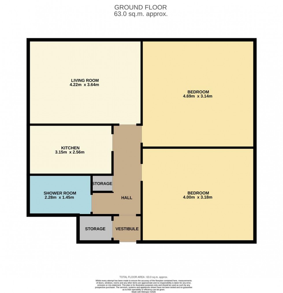 Floorplan for Brantwood Avenue, Dundee