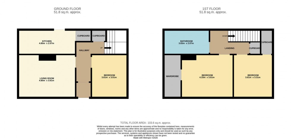 Floorplan for Lyndhurst Avenue, Dundee