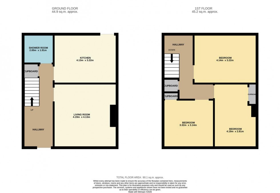 Floorplan for Fintryside, Dundee