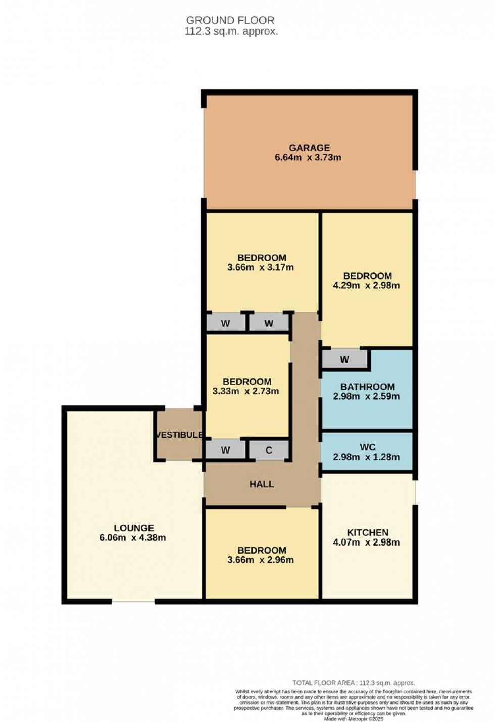 Floorplan for Affleck Gardens, Monikie, Broughty Ferry, Dundee