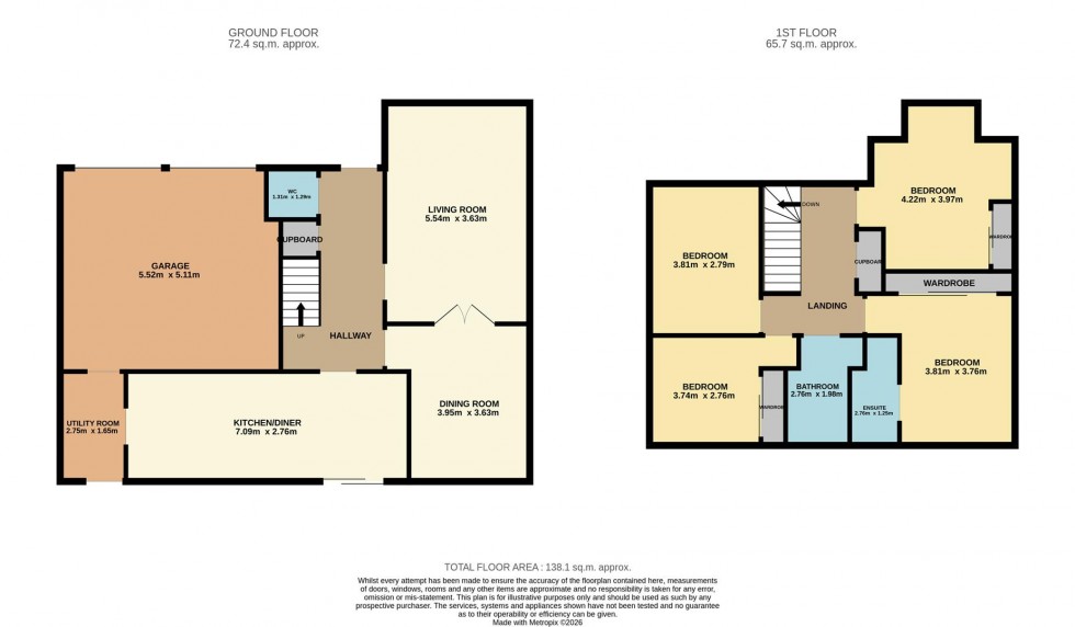 Floorplan for Crathes Way, Broughty Ferry, Dundee