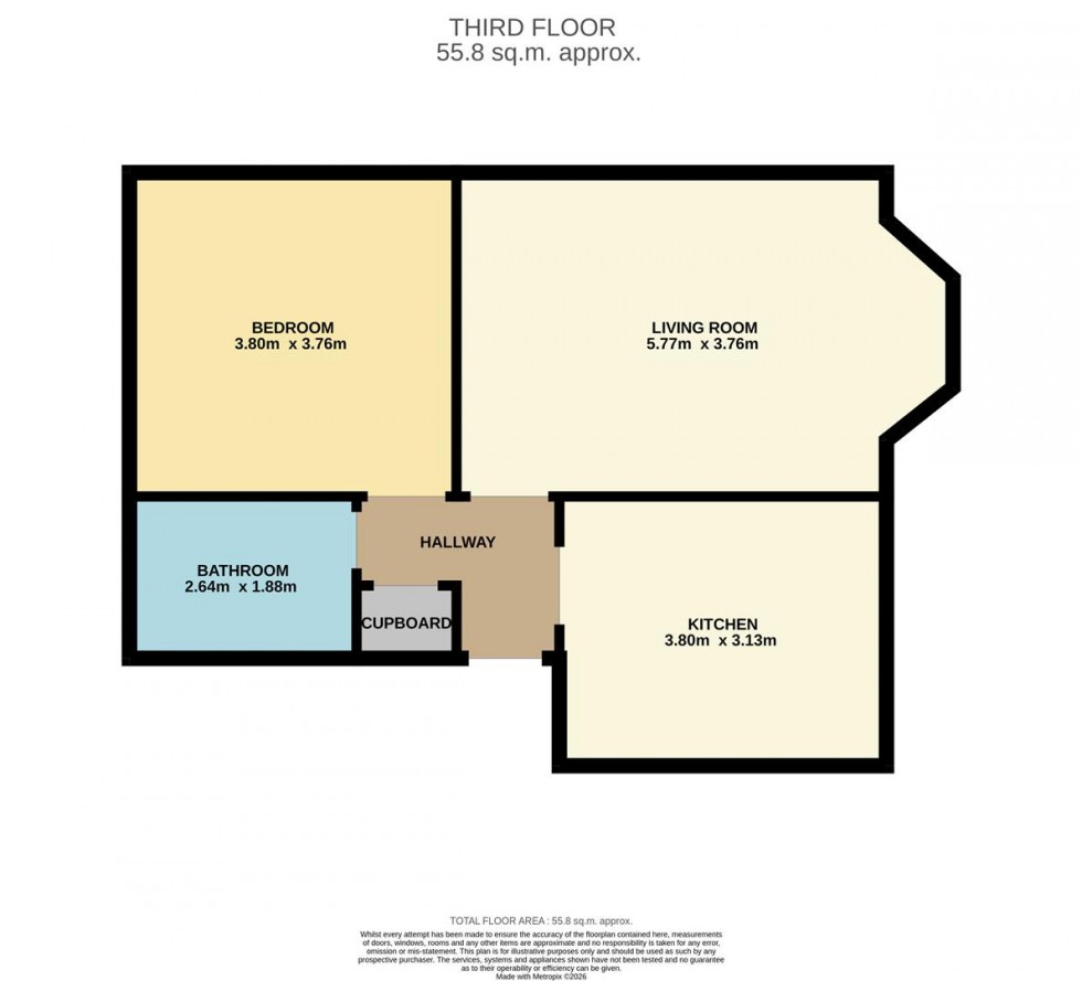 Floorplan for Cardross Street, Dundee