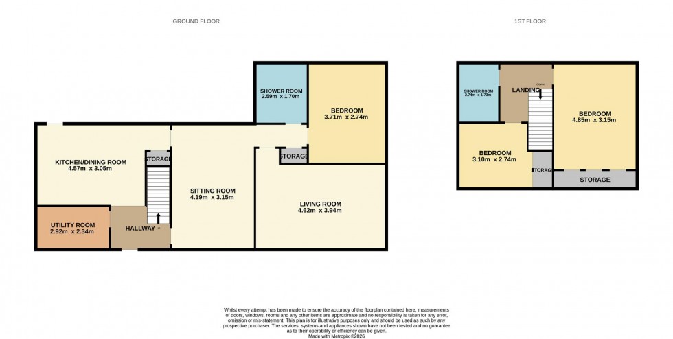 Floorplan for Collace crescent