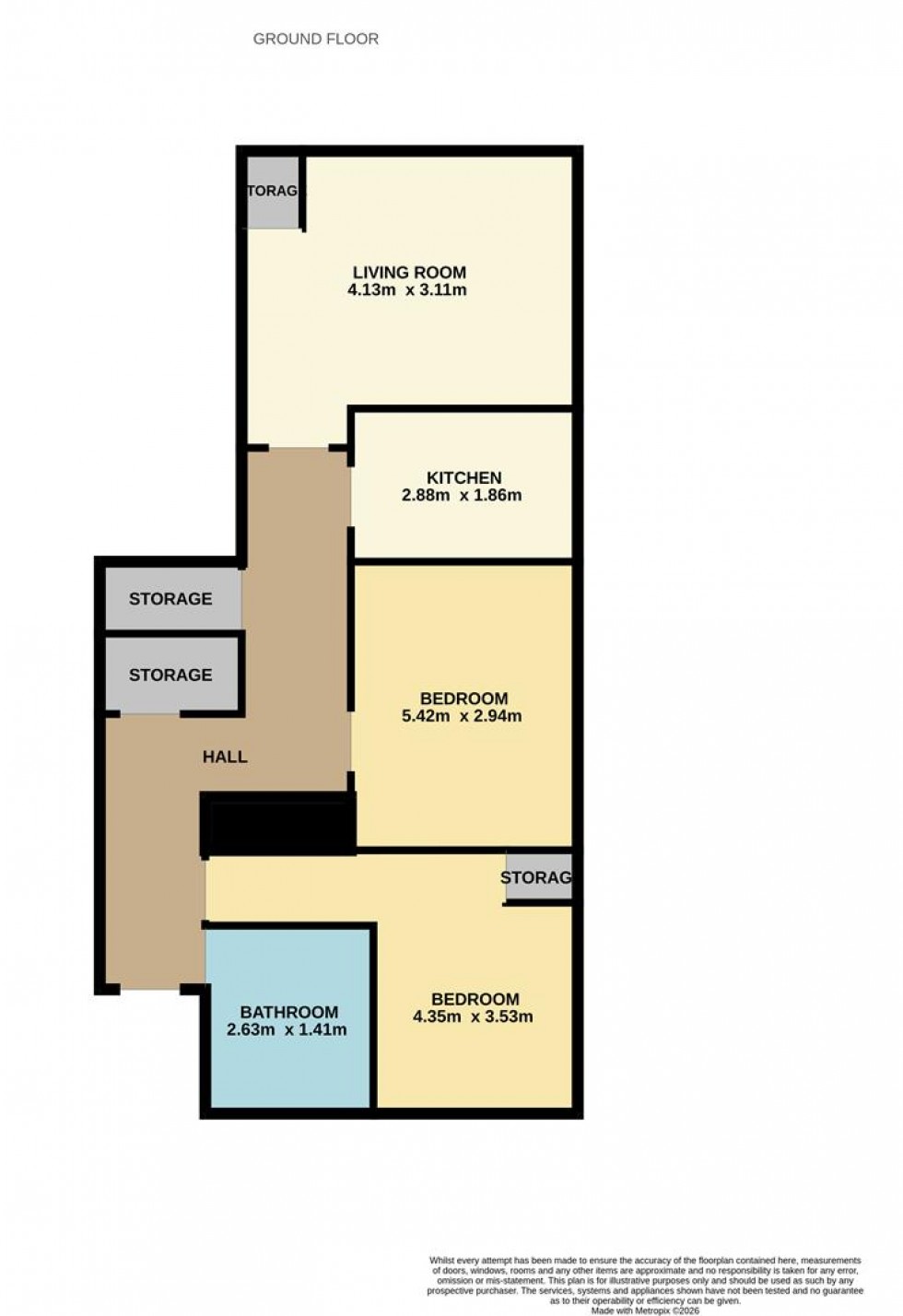 Floorplan for Victoria Road, Dundee