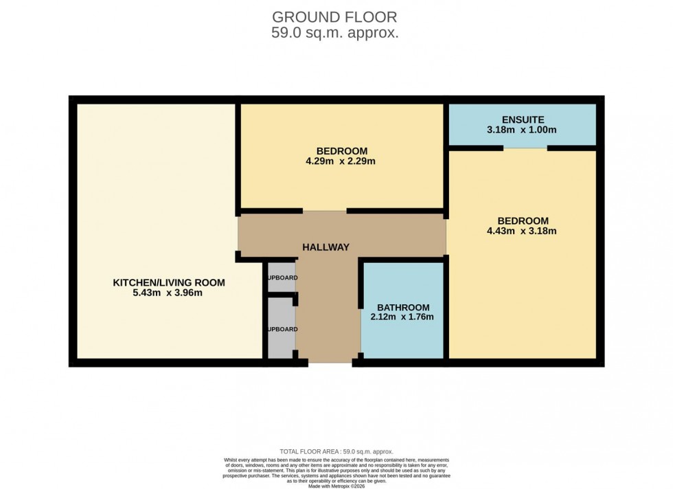 Floorplan for Kilnbank Lane, Kirriemuir