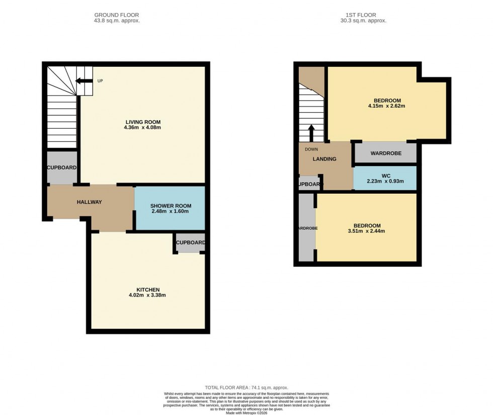 Floorplan for Springhill, Dundee