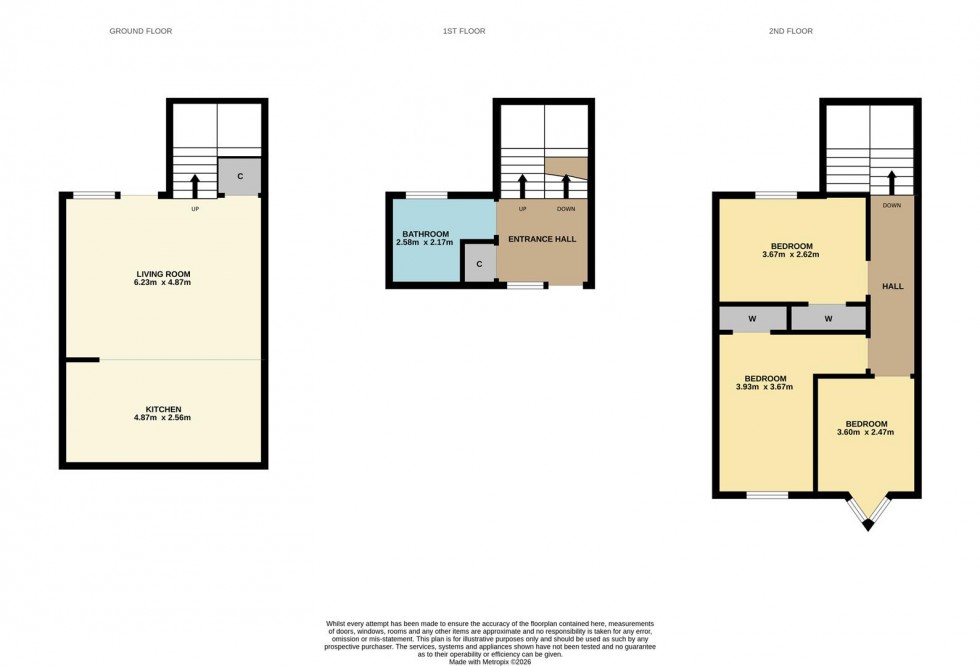 Floorplan for Dougall Street, Tayport