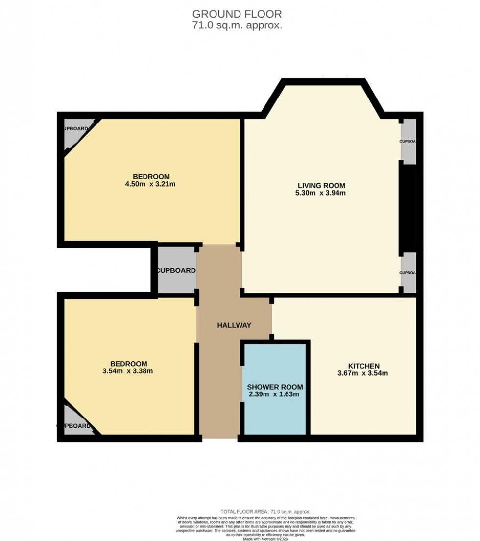 Floorplan for Kilberry Street, Dundee