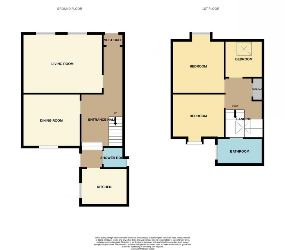 Floorplan for Craig Road, Tayport