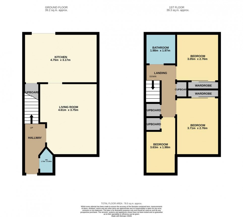 Floorplan for Carnbane Drive, Broughty Ferry, Dundee