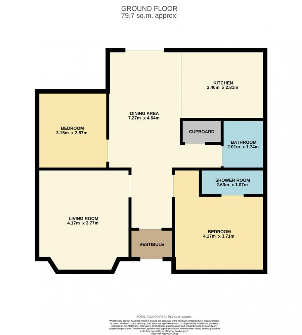 Floorplan for Loraine Road, Dundee