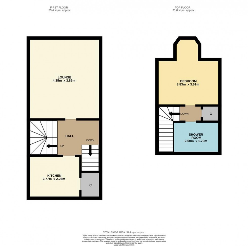 Floorplan for High Street, Lochee, Dundee