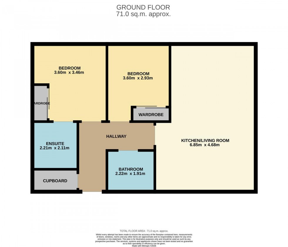 Floorplan for Thorter Loan, Dundee