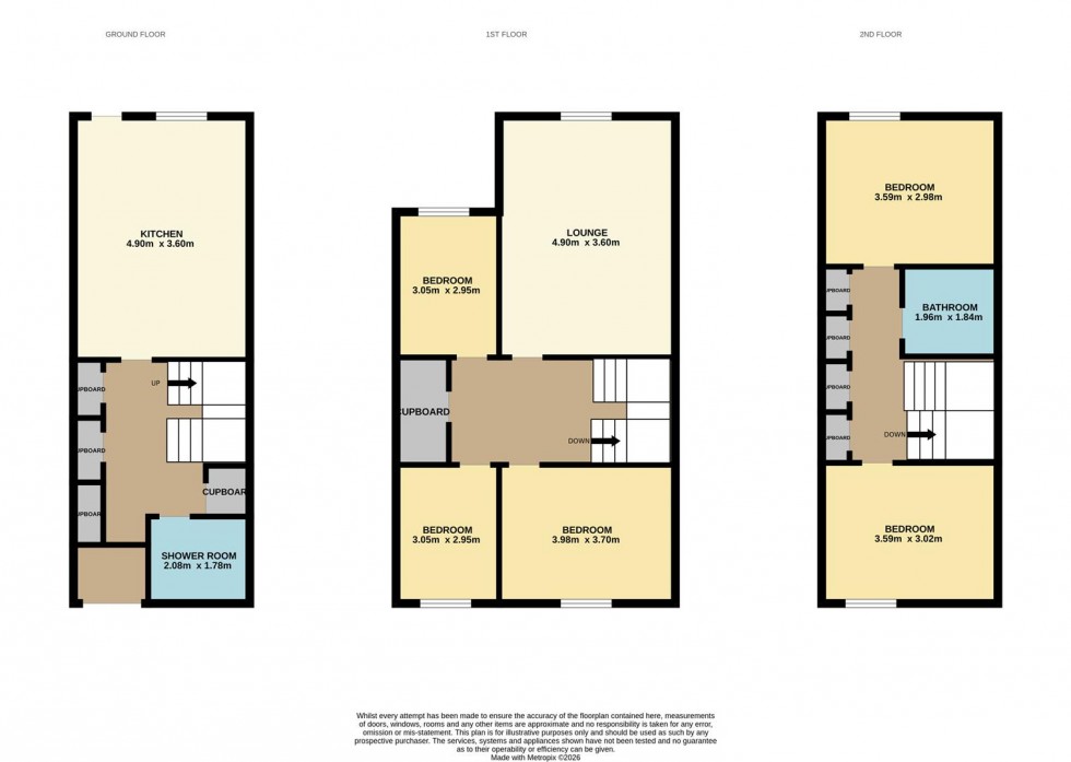 Floorplan for Ladywell Avenue, Dundee
